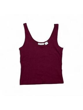 Y2k soft girl vintage Burgundy tank top